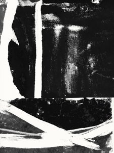 Tratti astratti in bianco e nero da cartissi