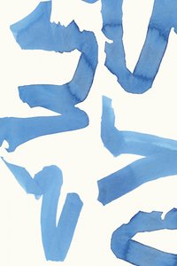 Astratto "Blue Fluid" da cartissi