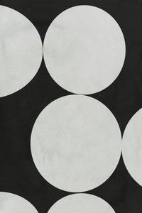 Cerchi in grassetto, nero e bianco da cartissi