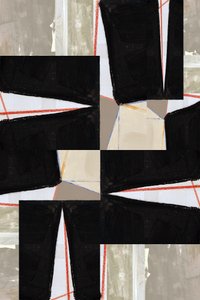 Astratto geometrico audace da cartissi
