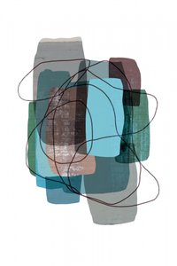 Strati astratti e tranquilli da cartissi