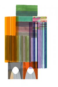 Strati astratti colorati da cartissi