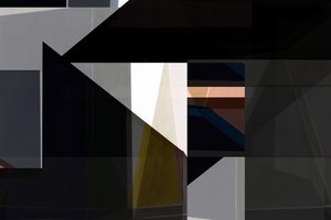 Astrazione geometrica oscura da cartissi