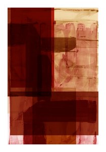 Astrazione rosso intenso da cartissi