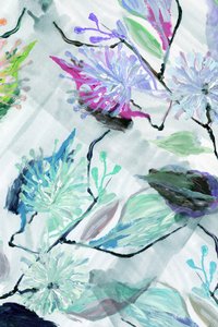 Delicati fiori dipinti