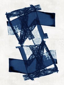 Forme dinamiche in blu navy da cartissi