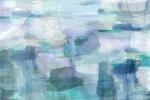 Astratto "Fluid Blue"