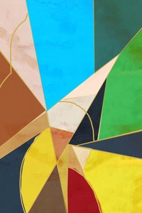 Giochi di colori geometrici da cartissi