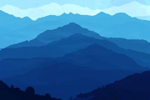 Le Blue Mountains a strati