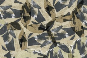 Foglie geometriche a strati da cartissi