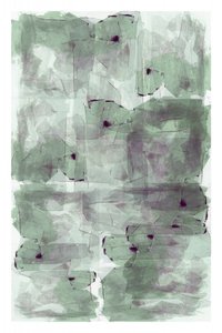 Astratto verde a strati da cartissi