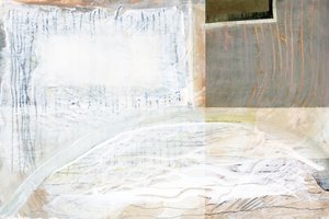 Astratto neutro a strati da cartissi