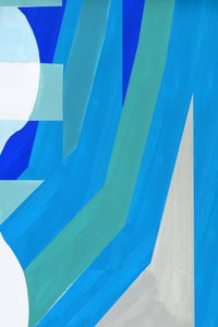 Forme moderne in blu