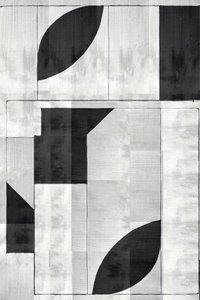 Geometrico moderno monocromatico da cartissi