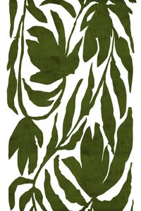Motivo con fogliame verde oliva da cartissi