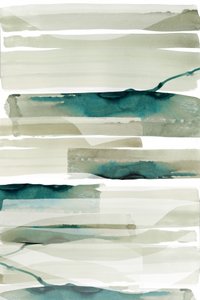 Strati color verde acqua biologici da cartissi