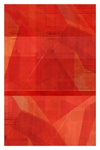 Strati geometrici rossi da cartissi