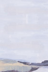 Paesaggio astratto e sereno da cartissi