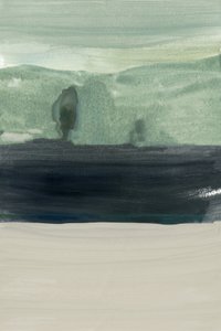 Paesaggio astratto e sereno da cartissi