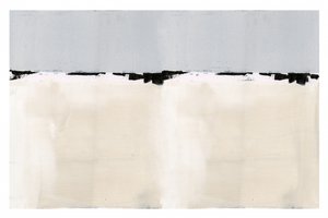 Paesaggio astratto e sereno da cartissi