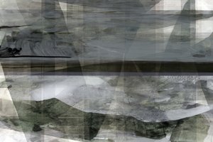 Paesaggio sereno a più livelli da cartissi