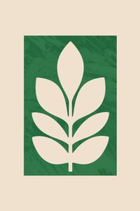 Semplice stelo botanico da cartissi