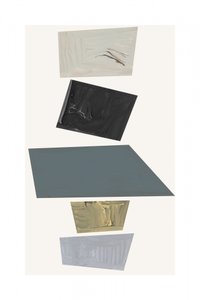Forme geometriche sovrapposte da cartissi