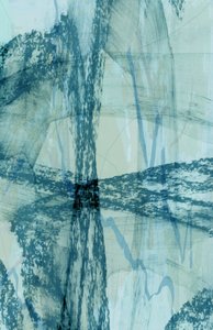 Azzurro astratto con texture da cartissi