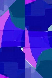 Forme astratte blu vivaci da cartissi