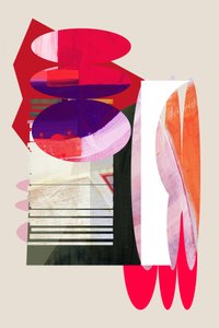 Forme astratte dai colori vivaci da cartissi