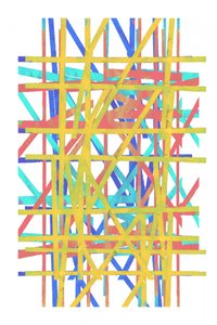 Griglia geometrica dai colori vivaci da cartissi
