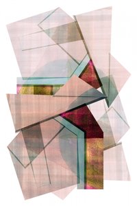 Strati geometrici dai colori vivaci da cartissi
