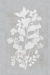Sagoma floreale bianca da cartissi
