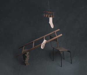 Calzini e scaletta
