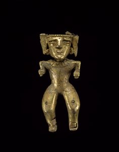 Figura in piedi, 200-1600 d.C. da civilization Quimbaya