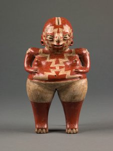 Figura femminile, tardo periodo formativo, c.500-0 a.C. (ceramica) da culture Chupícuaro