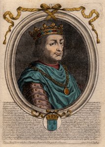Ritratto di Carlo VII (1403-1461) Re di Francia da de Larmessin