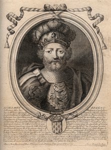 Ritratto di Eudes (Odon) (v. 860 - 898), Conte di Parigi e Troyes, poi Re di Francia - EUDES conte di Parigi eletto al trono di Francia dopo la deposizione di Carlo l