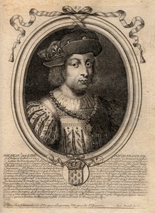 Ritratto di Filippo V il Lungo (1294-1322), re di Francia - incisione da 