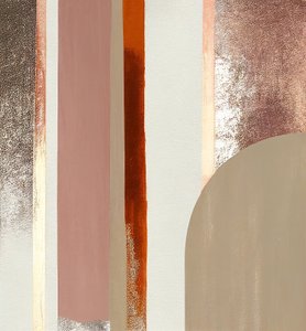 Pittura digitale, linee astratte marroni