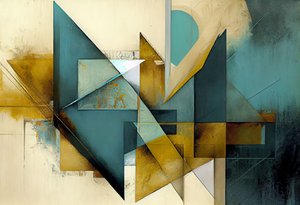 Arte moderna di metà secolo, forme astratte