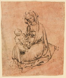 Madonna col Bambino da follower of Stefano da Zevio