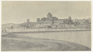 Vista su Nijmegen, 1672 da frères Moreau