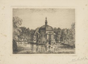 Veduta di Trompenburgh da jonkheer Barthold Willem Floris van Riemsdijk