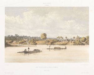 Vista di Post Gelderland e Joden Savannah da jonkheer Jacob Eduard van Heemskerck