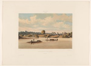 Post Gelderland e Joden Savannah (lato del fiume) da jonkheer Jacob Eduard van Heemskerck