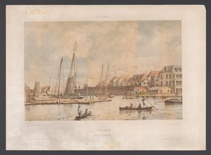 Waaigat e mura cittadine di Willemstad da jonkheer Jacob Eduard van Heemskerck