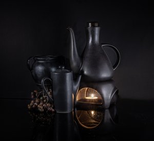 Dark Ceramics Candle Glow da larryliu