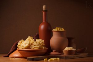 Natura morta in cucina italiana da magnola