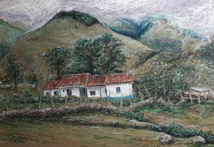 Paesaggio andino - Llano Largo Venezuela